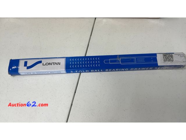 Lot 44-4006f - Lontan 3-Fold Ball Bearing Drawer Slides Appears New, A basic inspection has been given to this item. Sold AS-IS. Not Tested See All Photo's