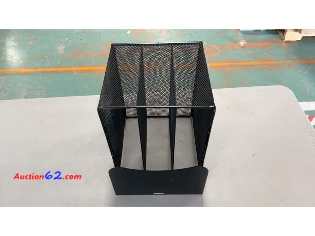 Lot 44-1797a - Black Mesh Desk Organizer with 4 Compartments See All Photo's Not Tested E-Commerce Return, A basic inspection has been given to this item. ...