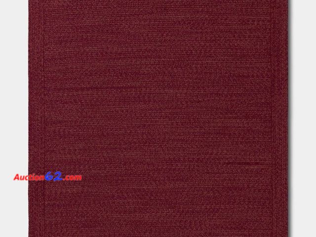 Lot 44-288M - 5'x7' Natural Woven Rectangular Braided Outdoor Area Rug Rose - Threshold™ See All Photo's Appears New, A basic inspection has been given to...