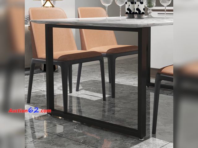 Lot 44-172a - $99.99 Retail price - HOMEKAYT Desk Legs Set of 2 Metal Table Legs 28 Inch, Heavy Duty Metal Legs Multiple Uses for Dinning, Kitchen,Office ...