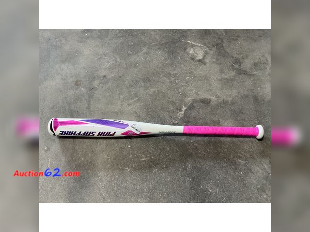 Lot 44-130o - Easton Pink Sapphire Softball Bat E-Commerce Return, A basic inspection has been given to this item. Sold AS-IS.