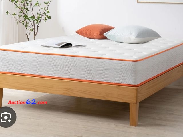 Lot 44-6999g - Zinus 8in Full Gel Essential Innerspring Mattress Appears New, A basic inspection has been given to this item. Sold AS-IS.