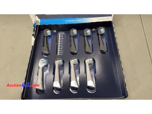 Lot 44-1722j - Oral-B iO Deep Clean Replacement Brush Heads - 9 Pack Not Tested See All Photo's Appears New, A basic inspection has been given to this item...