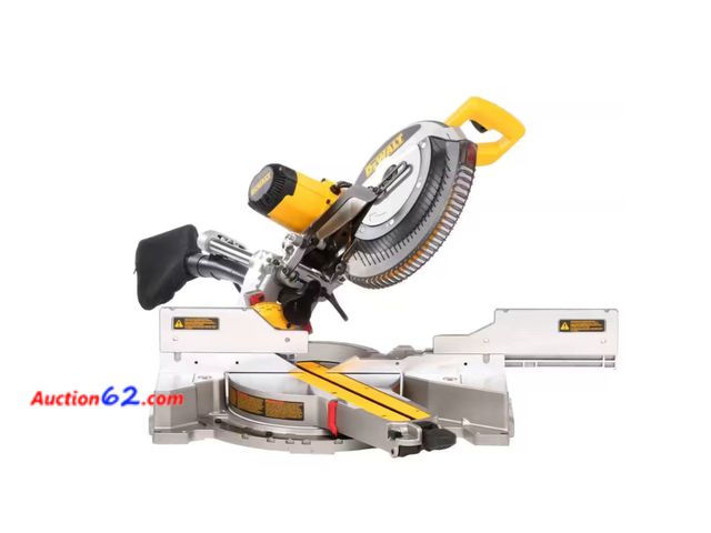 Lot 44-12z - $650 Retail value- 15 Amp Corded 12 in. Double Bevel Sliding Compound Miter Saw with XPS technology,...
