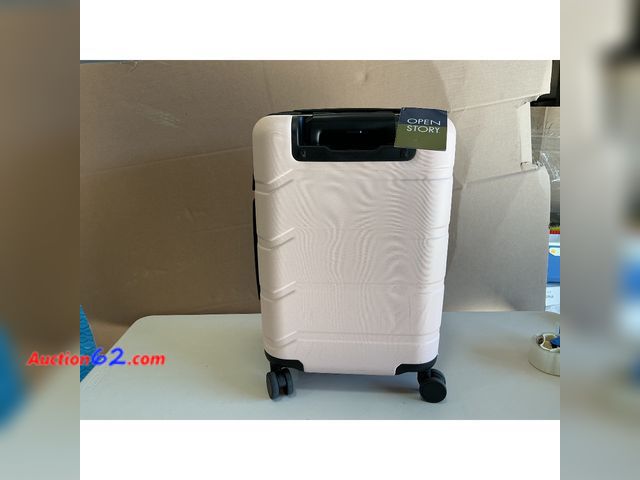Lot 44-1535 - $100 Retail price - Hardside Carry on Suitcase Pink - Open Story™: 8-Wheel Polycarbonate Luggage E-Commerce Return, A basic inspection has b...
