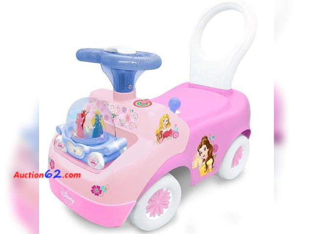 Lot 44-1748j - Disney Spark N' Glow Princess Carriage Ride-On Not Tested See All Photo's Appears New, A basic inspection has been given to this item. Sold ...