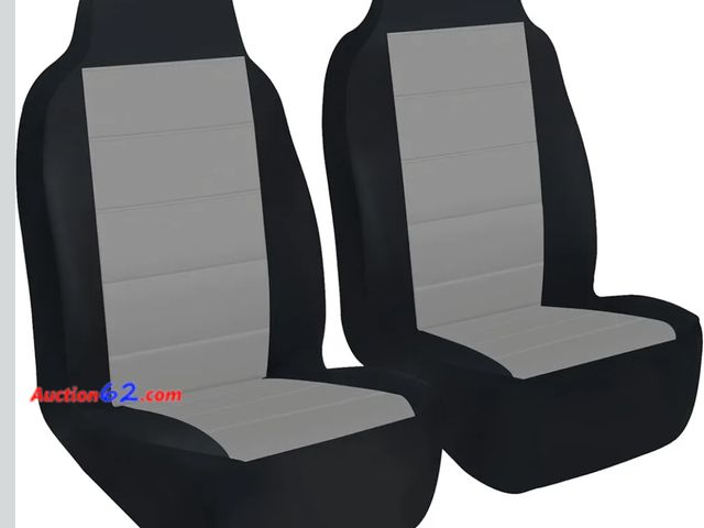 Lot 44-7334b - Runfider 2 pcs customized fit for Ford F150 seat cover 2015 2016 2017 2018 2019 2020 2021 2022 2023 fabric soft comfortable to anti-scratch ...