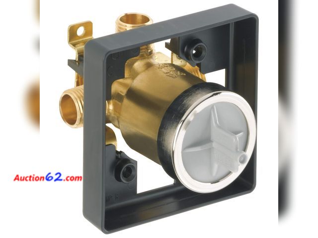 Lot 44-1689m - Delta Faucet R10000-UNBXHF MultiChoice Universal Shower Valve Body for Shower Faucet Trim Kits See All Photo's Not Tested Appears New, A bas...