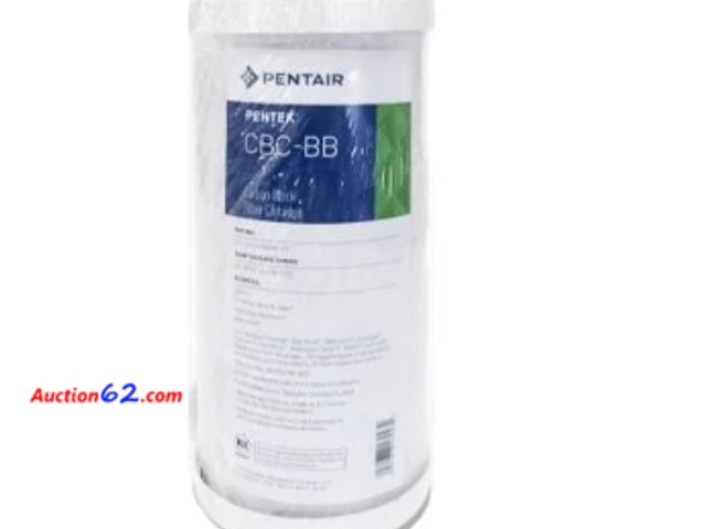 Lot 44-1655p - $50 Retail value- PENTAIR Carbon Block Filter Cartridge CBC-BB, 0.5 Micron, Chlorine Taste &amp; Odor Reduction, Sediment Filtration, for Bi...