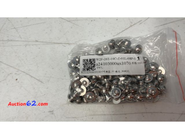 Lot 44-2558e - Lot of 100+ Screws with Warning Label Appears New, A basic inspection has been given to this item. Sold AS-IS. Not Tested See All Photo's