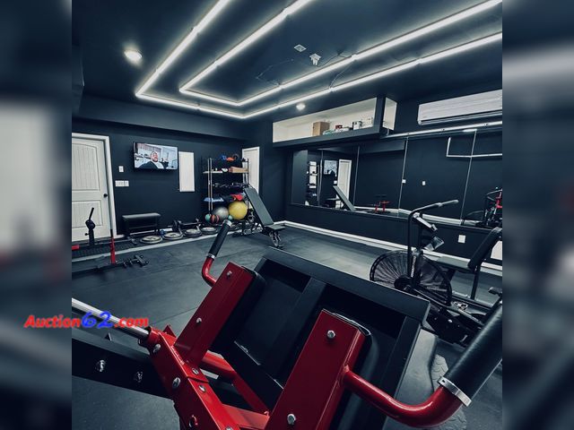 Lot 44-2553w - $142.49 Retail price - LZHOME LED Garage Lights Fixture: High Brightness 39000LM LED Garage Lighting Ceiling LED Light, Updated 44.8 inch La...
