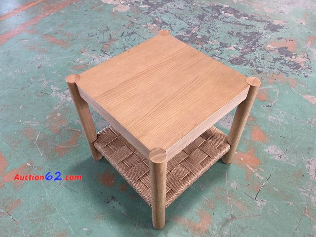 Lot 44-1378m - $79 Retail price - Simple Rustic Accent Table - Hearth &amp; Hand™ with Magnolia E-Commerce Return, A basic inspection has been given to thi...
