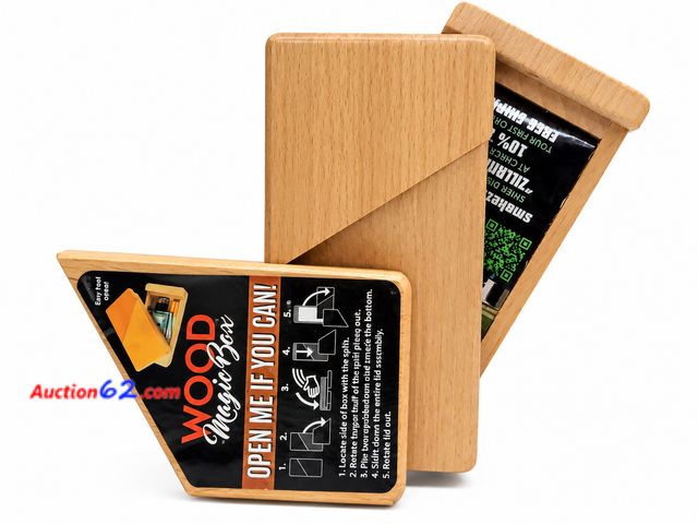 Lot 44-6207m - Wood Magic Box Open Me If You Can, Appears New, A basic inspection has been given to this item. Sold AS-IS. See All Photo's
