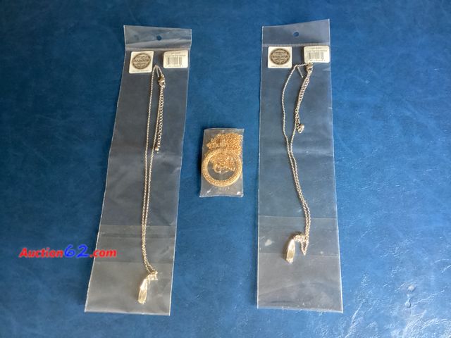 Lot 44-2068m - Lot of 3 Necklaces. Crystals from SWAROVSKI. Appears New, A basic inspection has been given to this item. Sold AS-IS. See All Photo's Not Te...