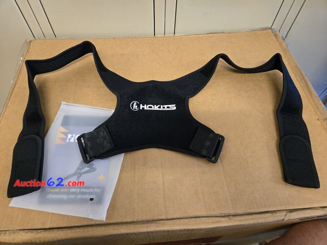 Lot 44-6823p - HOKITS Back Brace Posture Corrector for Women and Men, Back Straightener Posture Corrector, Scoliosis and Hunchback Correction, Back Pain, S...