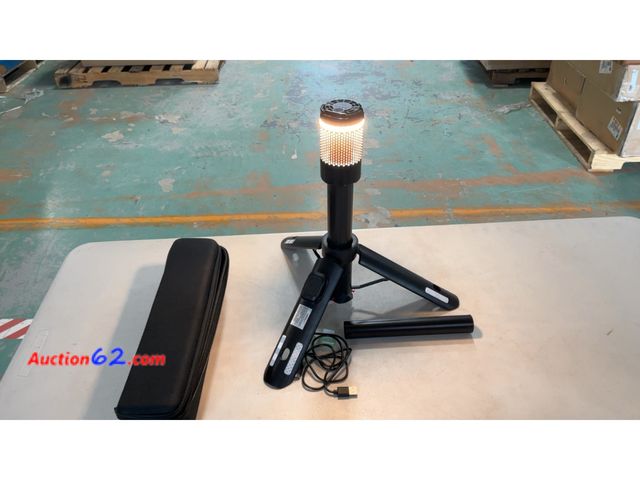 Lot 44-1803a - Infinity XT Camp Light Lantern with Tripod and USB Cables See All Photo's E-Commerce Return, A basic inspection has been given to this item....