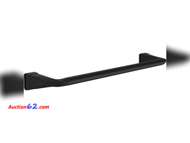 Lot 44-4033p - (2-Pack) Everly 20 in. Shower and Bathtub Door Handles in Matte Black E-Commerce Return, A basic inspection has been given to this item. Sol...
