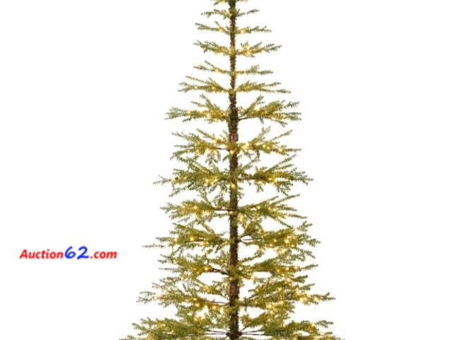 Lot 44-6947w - 7.5ft Pre-Lit Sparse Christmas Tree w/ 2-in-1 LED Lights, Cordless Connection Appears New, A basic inspection has been given to this item. S...