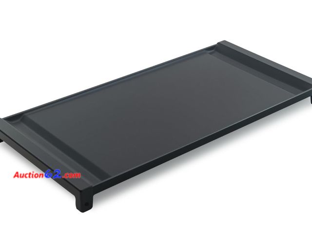 Lot 44-7496f - Cast-iron center pan for gas range parts stove top griddle cook top, 19.5"×9.5" E-Commerce Return, A basic inspection has been given to this...