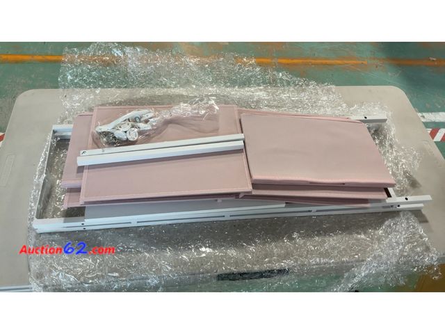 Lot 44-1795a - Pink Fabric Storage Cube Organizer Shelving Unit Parts See All Photo's Not Tested E-Commerce Return, A basic inspection has been given to th...