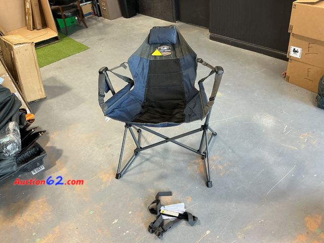 Lot 44-509e - Tommy Bahama Swing Hammock Camping Chair with Carry Bag E-Commerce Return, A basic inspection has been given to this item. Sold AS-IS. Used ...