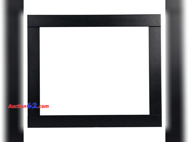 Lot 44-4003f - $143 Retail price - Modern Ember Uptown - Electric Fireplace Insert Trim Kit, 28 Trim Kit for Electric Heater, Metal Electric Fireplace Inse...