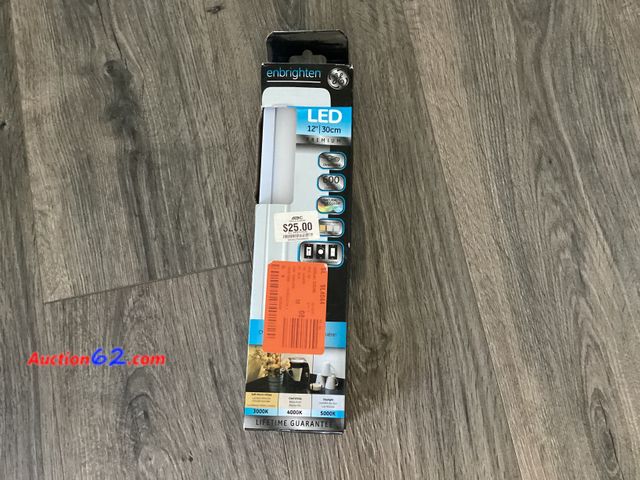 Lot 44-2098m - Enbrighten LED 12 in. Under cabinet Light. Appears New, A basic inspection has been given to this item. Sold AS-IS. See All Photo's Not Test...