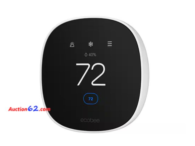 Lot 44-514p - Retail value $140- Smart Thermostat Essential- (Display Model) Occupancy Sensor is hollow does not actually work Appears New, A basic inspec...
