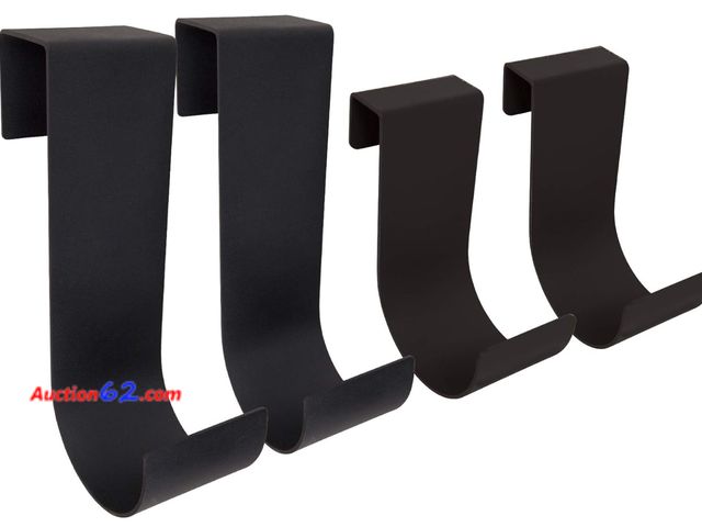 Lot 44-135w - 23SET-B Fence Hooks, Black Appears New, A basic inspection has been given to this item. Sold AS-IS.