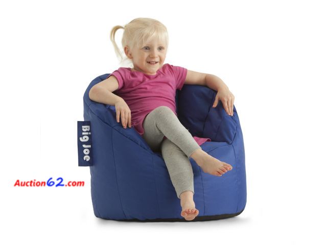 Lot 44-212a - Big Joe Milano Beanbag Chair Kid's Sapphire Smartmax See All Photo's Appears New, A basic inspection has been given to this item. Sold AS-IS...