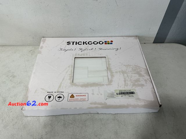 Lot 44-885e - STICKGOO 10-Sheet Peel and Stick Backsplash Tiles Not Tested See All Photo's Appears New, A basic inspection has been given to this item. So...