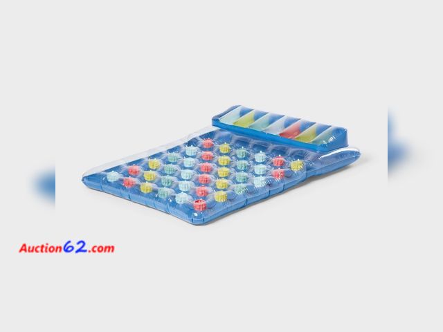 Lot 44-1528 - Pocket Lounge - Sun Squad™: Water Floats for Age 14+, PVC, 2 Person Capacity Not Tested, Appears New, A basic inspection has been given to t...