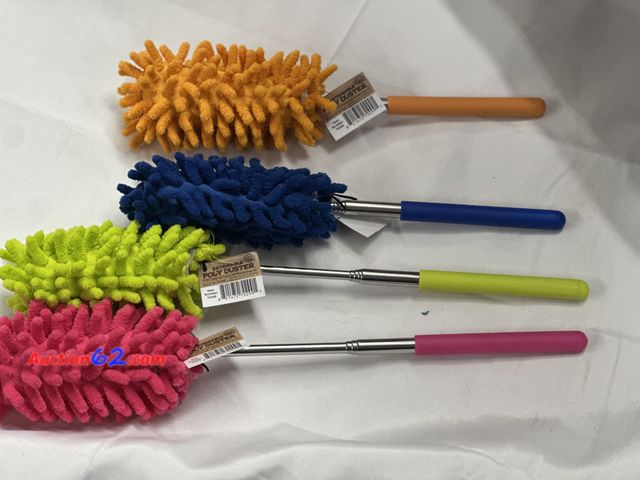 Lot 44-6005o - Lot of 4 poly extendable dusters. New. See All Photo's Tested & Working Never opened, Factory Sealed