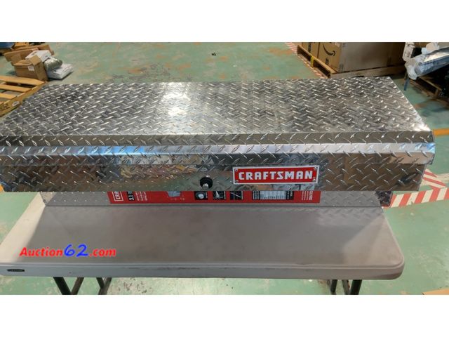 Lot 44-11m - $250 Retail price - Craftsman 46.8 in. Side Mount Truck Box 3.1 cu ft See All Photo's Not Tested E-Commerce Return, A basic inspection has b...
