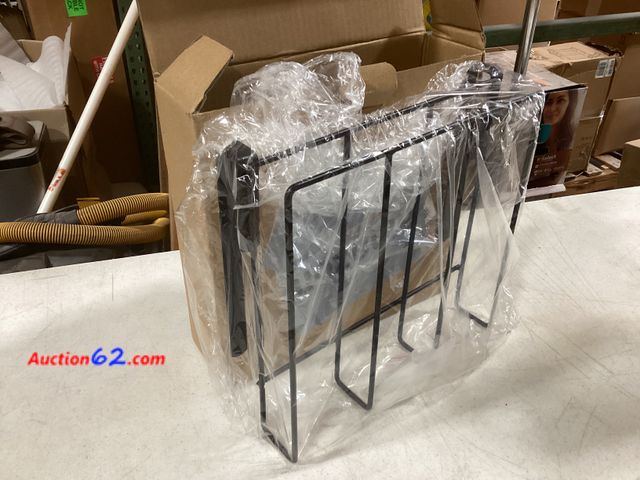 Lot 44-4002b - Shelf Hanging Storage Basket 1. Appears New, A basic inspection has been given to this item. Sold AS-IS.