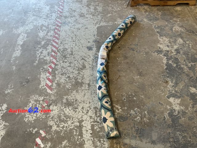 Lot 44-1174p - Retail value $140- Tonal Tile Outdoor Area Rug - Threshold 7’ X 10’  Appears New, A basic inspection has been given to this item. Sold AS-IS...