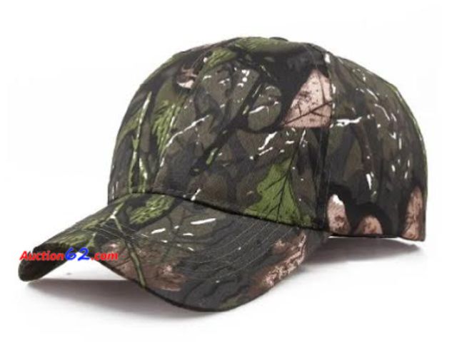 Lot 44-994p - Lot of (1) Velcro Back Camouflage Ball Cap Appears New, A basic inspection has been given to this item. Sold AS-IS. See All Photo's Not Test...