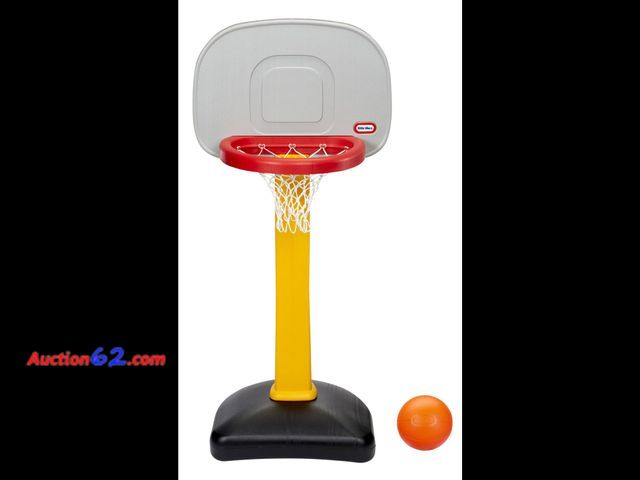Lot 44-548t - Little Tikes Tot Sports Basketball Set - Non Adjustable Post Appears New, A basic inspection has been given to this item. Sold AS-IS. Not Te...