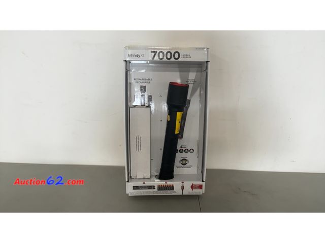 Lot 44-1981o - Infinity X1 7000 Lumens Rechargeable Flashlight Not Tested See All Photo's E-Commerce Return, A basic inspection has been given to this item...