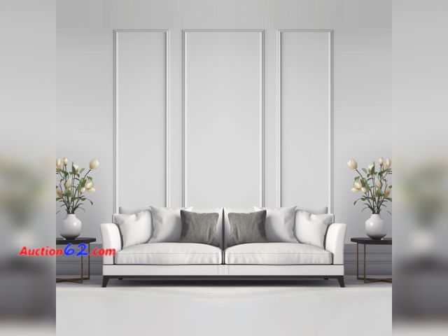 Lot 44-1749w - Pangda Peel and Stick Wall Molding Kit, 3D Premade Accent Molding Wainscoting Panel for Interior Wall Moulding Decor, Ready to Assemble Wain...