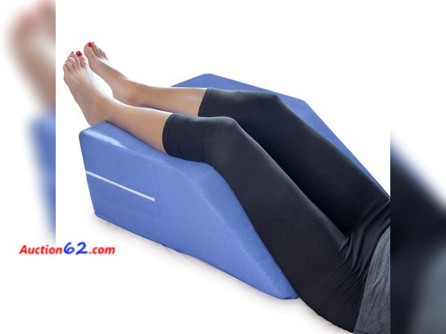 Lot 44-1618j - DMI Firm Wedge Pillow, Leg Pillow, Bolster Pillow, FSA Eligible Incline Pillow for Leg Elevation, Snoring, Foot Circulation, Pregnancy, Scia...