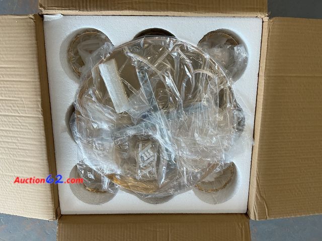 Lot 44-904w - $150 Retail price - Amazon Chandelier Ceiling Light Fixture See All Photo's Not Tested Appears New, A basic inspection has been given to thi...