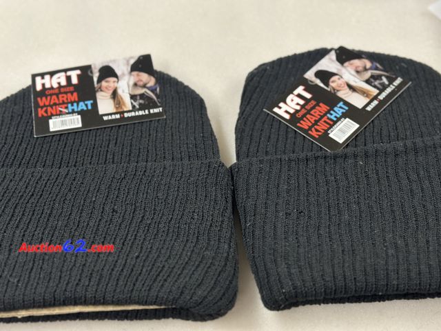 Lot 44-7593t - Lot of 2 knit sock hats with tags uni sex 1 size. NEW. See All Photo's Not Tested Never opened, Factory Sealed See All Photo's Not Tested Ne...