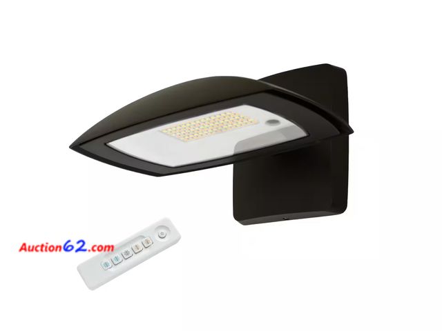 Lot 44-160b - Retail of $54- PROBRITE 50W Equivalent Integrated LED Wall/Flood Light, 1500 Lumens, 5 CCT Selectable 1. Appears New, A basic inspection has...