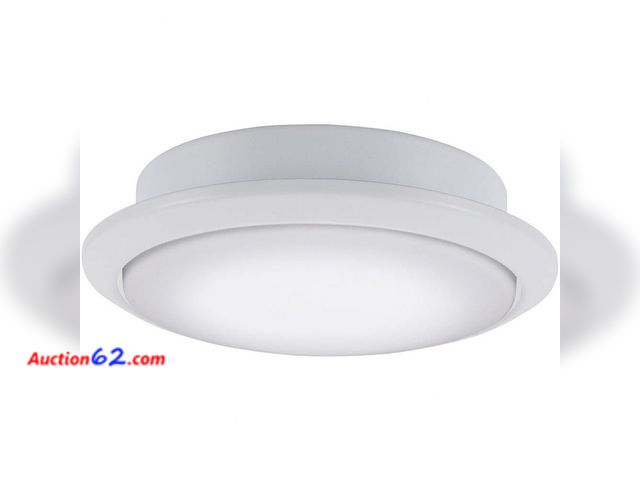 Lot 44-717p - Retail value- $120- Fanimation Wrap Custom 18W 1 LED Light Kit with Matte White Finish Appears New, A basic inspection has been given to thi...