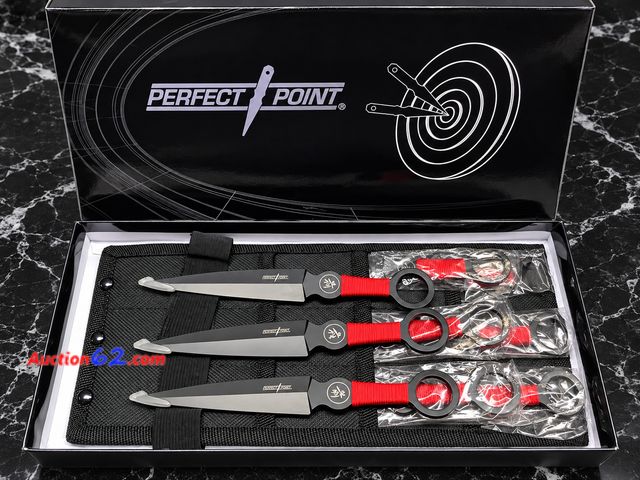 Lot 44-6000m - Perfect Point Throwing Knifes, by Master cutlery Known for Balanced Sport throwers. Appears New, A basic inspection has been given to this i...