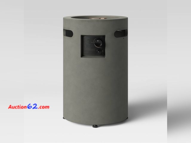 Lot 44-673p - Retail value $230- 25" Pipestone Outdoor Fire Column -  - Project 62™ Not Tested Appears New with box damage
