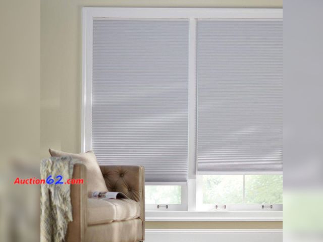 Lot 44-1592j - Shadow White 9/16 in. Cordless BO Fabric Cellular Window Shades-30.375 in. W X 48 in.L (Actual Size 30 in. W X 48 in.L) Not Tested See All P...