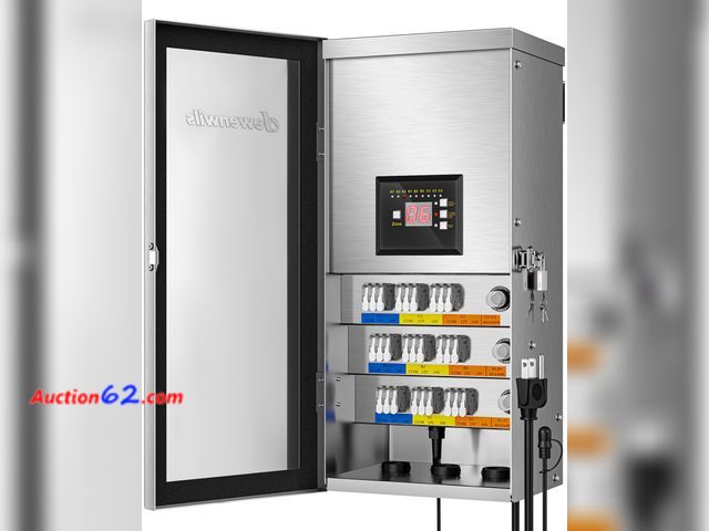 Lot 44-168 - $299.99 Retail price - DEWENWILS 900W Low Voltage Landscape Transformer, 120V AC to 12/14V AC Landscape Lighting Transformer with Photocell ...