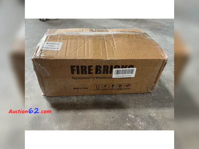 Lot 44-450 - Fire Bricks Replacement For Woodstoves E-Commerce Return, A basic inspection has been given to this item. Sold AS-IS.